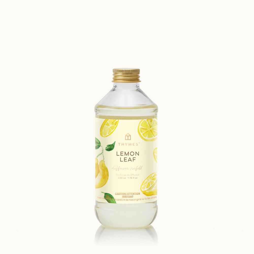 Thymes Lemon Leaf Reed Diffuser Oil Refill is a citrus fragrance image number 0